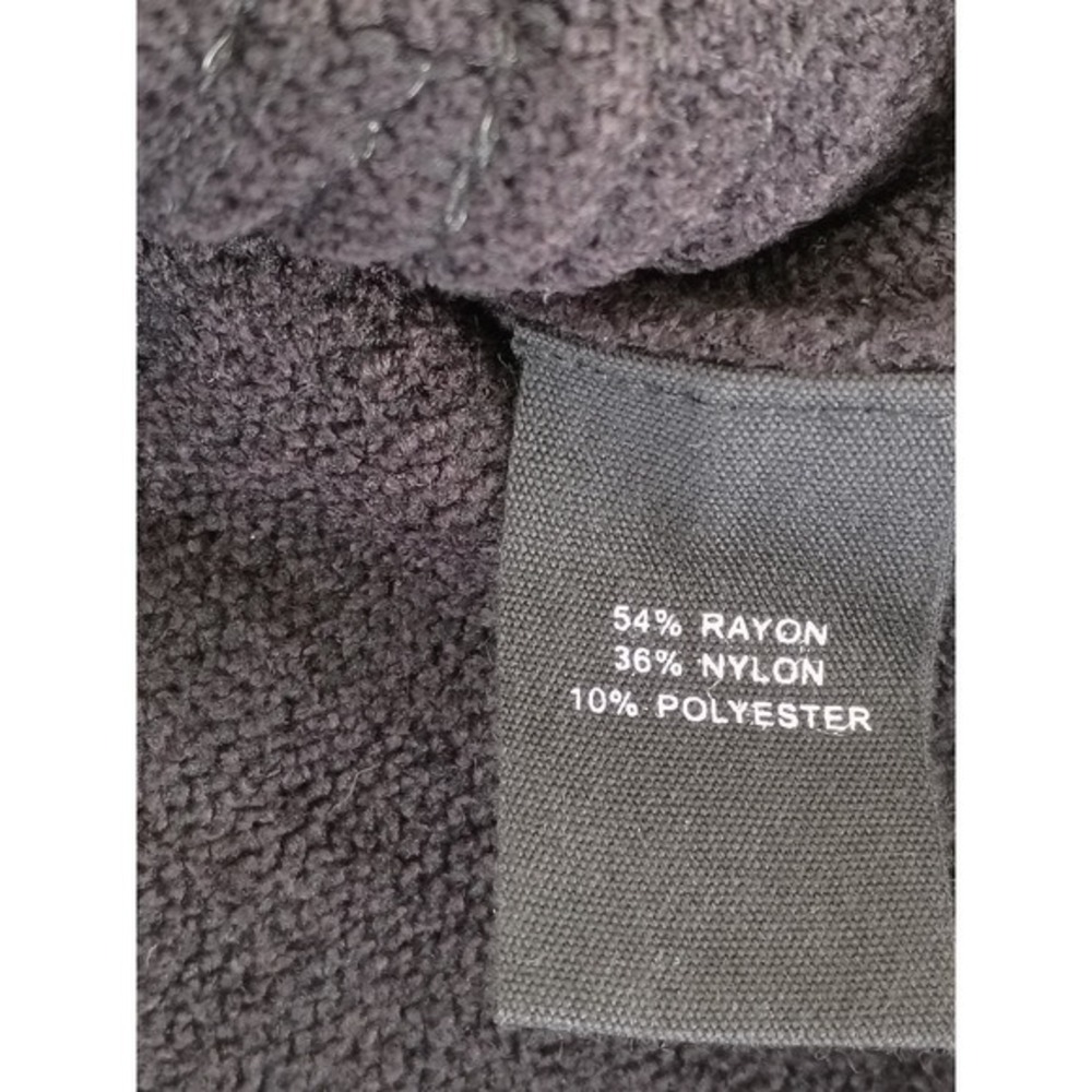 NWT Sequin Cropped Mock Neck Sweater‎ Black Marled Party Knit Fits S - Picture 8 of 8